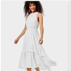 Lilly Pulitzer Chays Tiered Midi Dress M